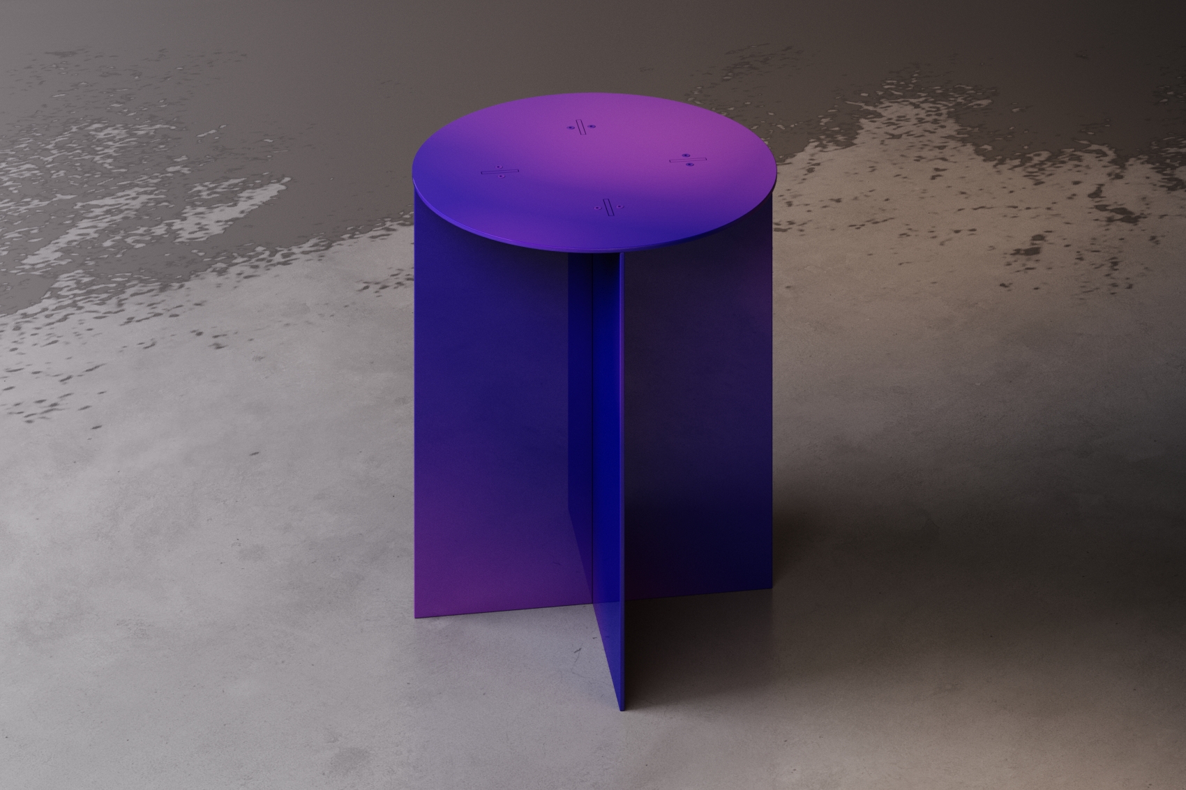 <p>Hameleon blue purple</p>
